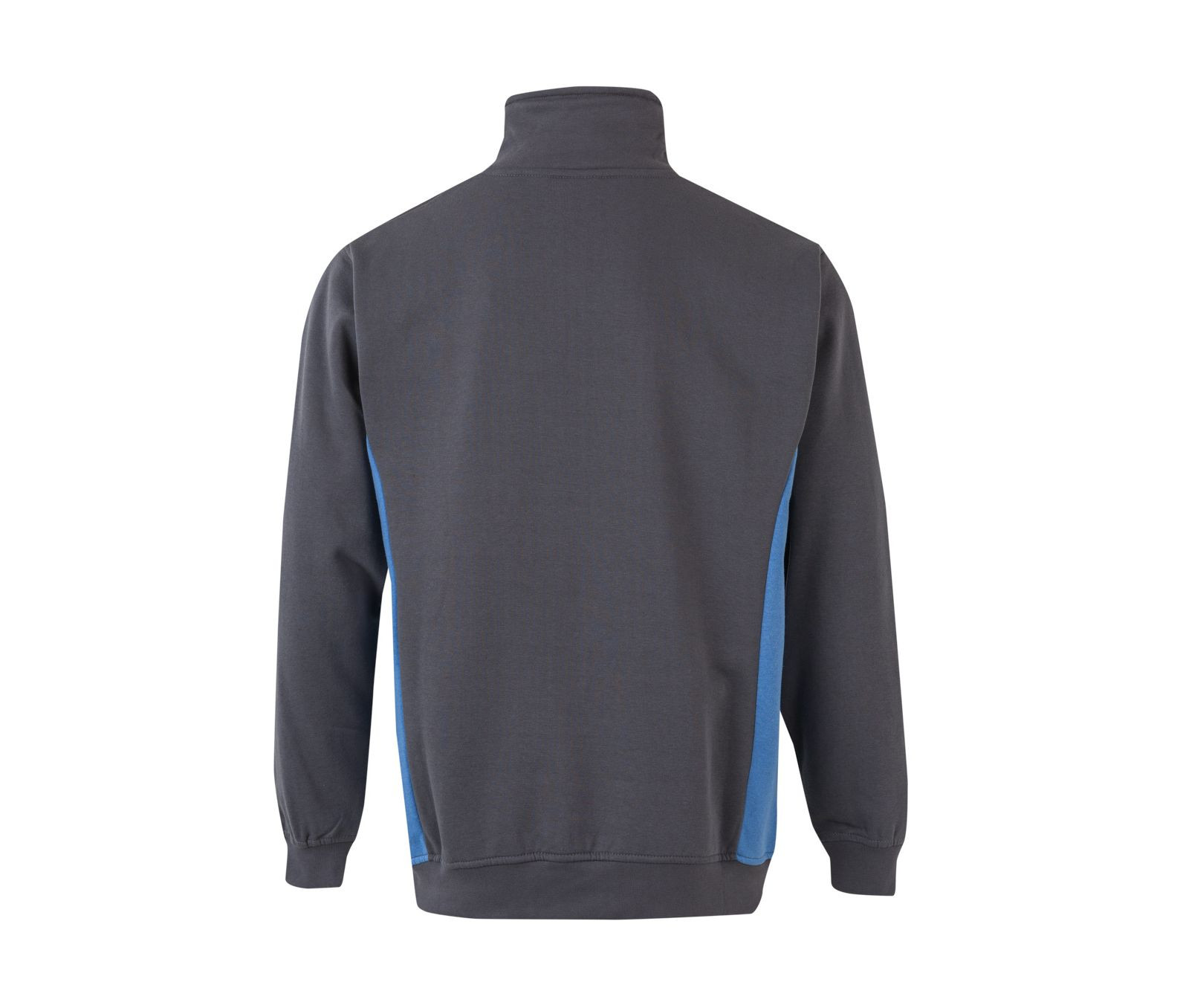 TWO-TONE HALF-ZIP SWEATSHIRT