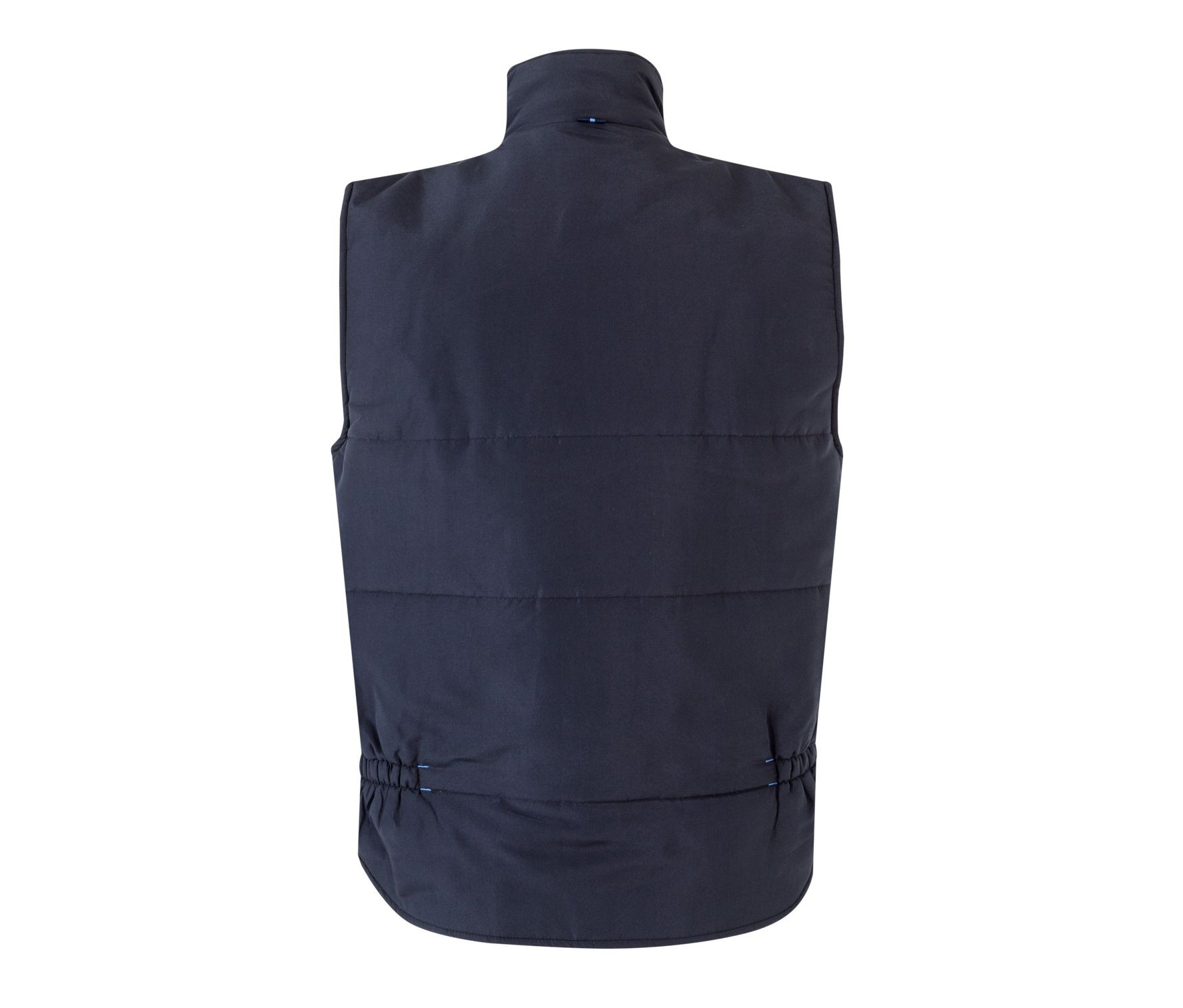 TWO-TONE MULTI-POCKET PADDED VEST