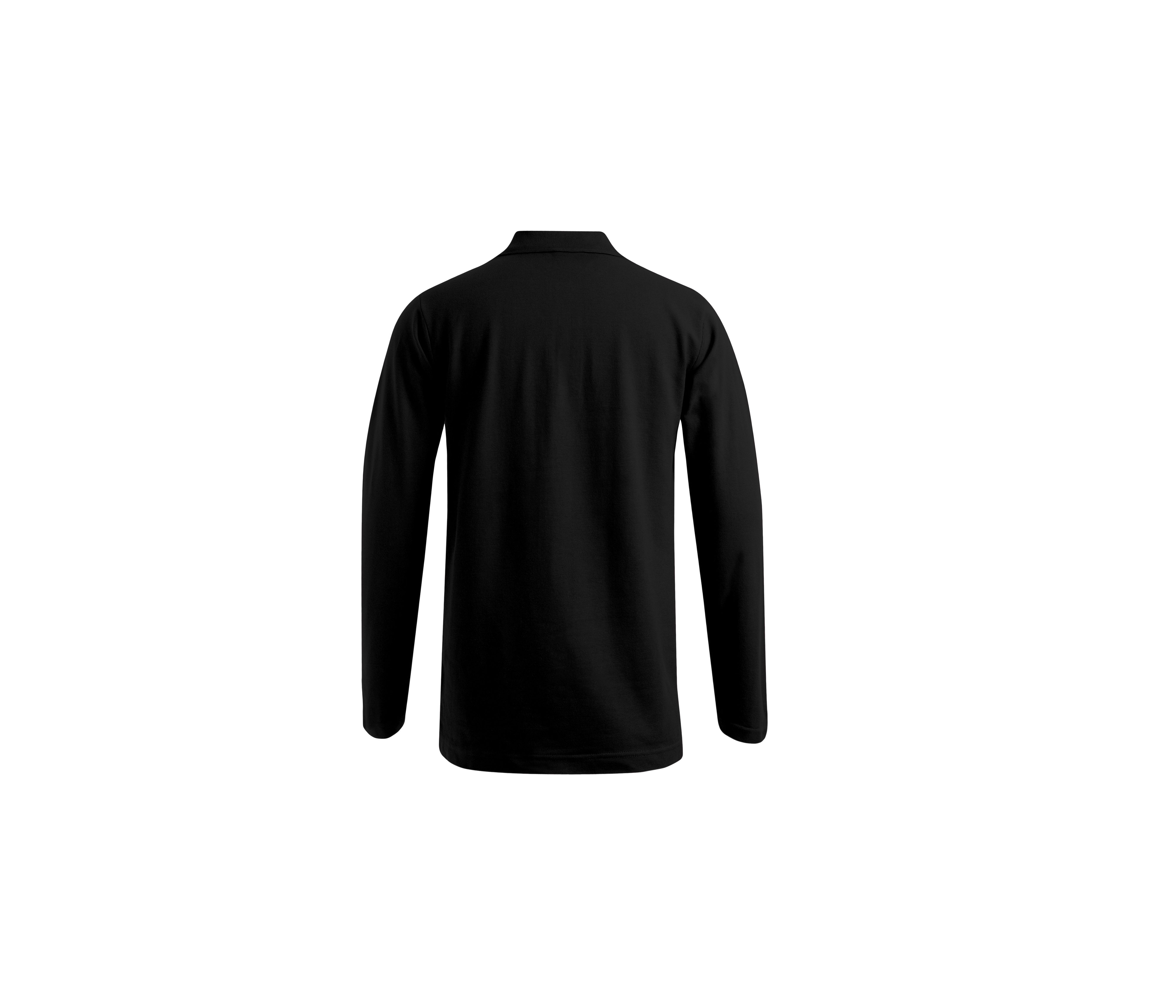 MEN’S LONG SLEEVE HEAVY POLO SHIRT