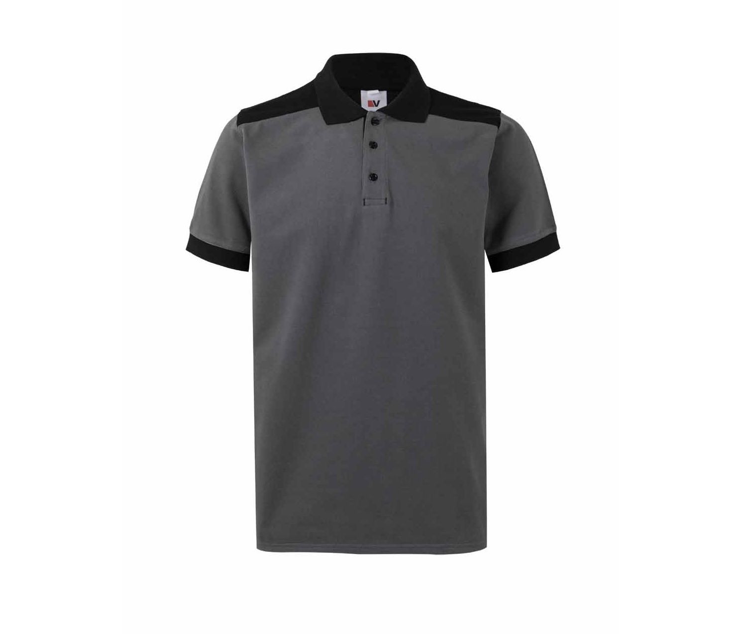 TWO-TONE STRETCH POLO SHIRT