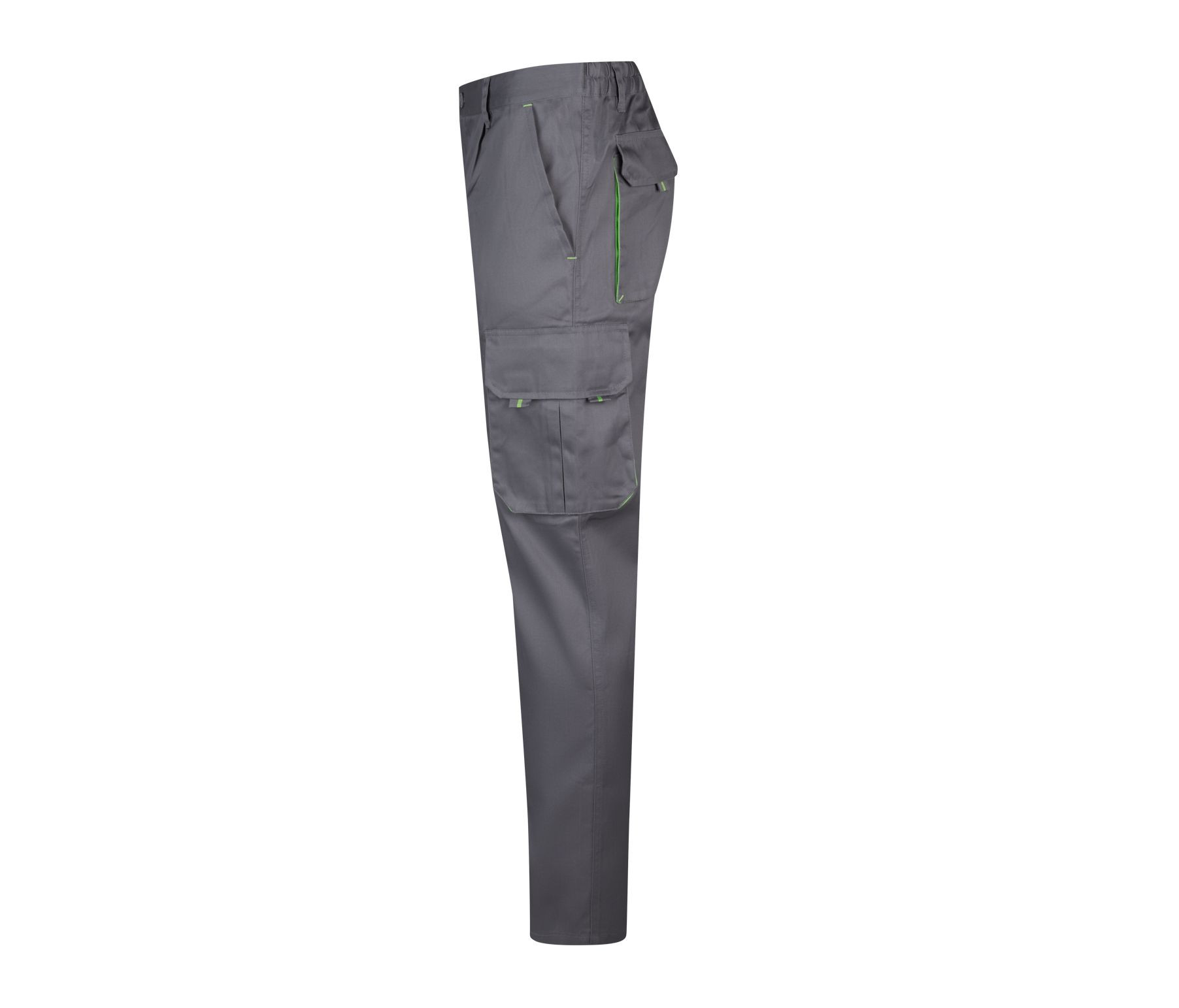 TWO-TONE MULTI-POCKET TROUSERS