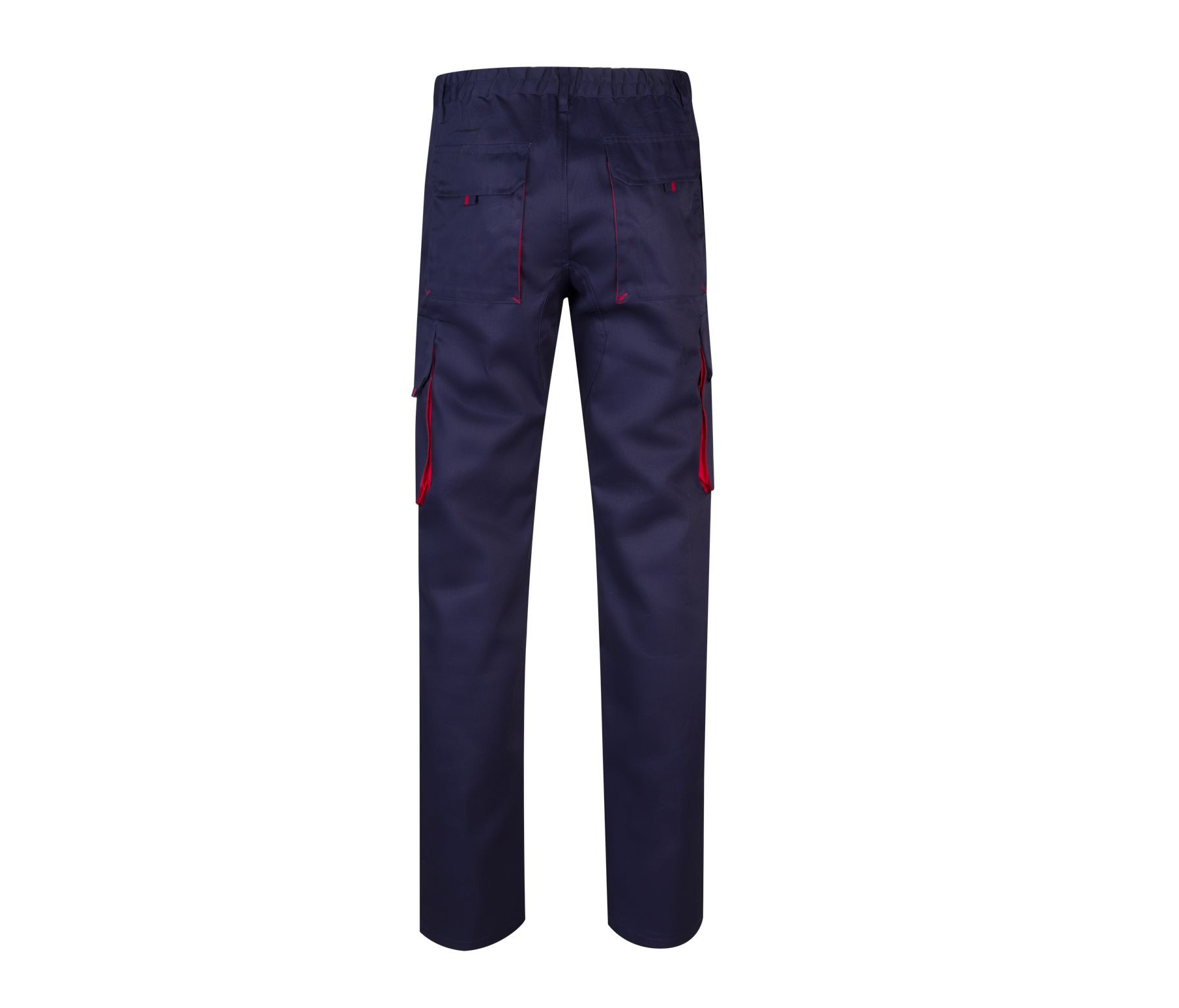 TWO-TONE MULTI-POCKET TROUSERS