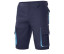 TWO-TONE MULTI-POCKET BERMUDA SHORTS